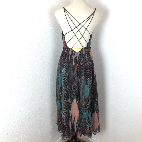 Free people Layered Embellished MIDI Dress XS - Picture 7 of 14